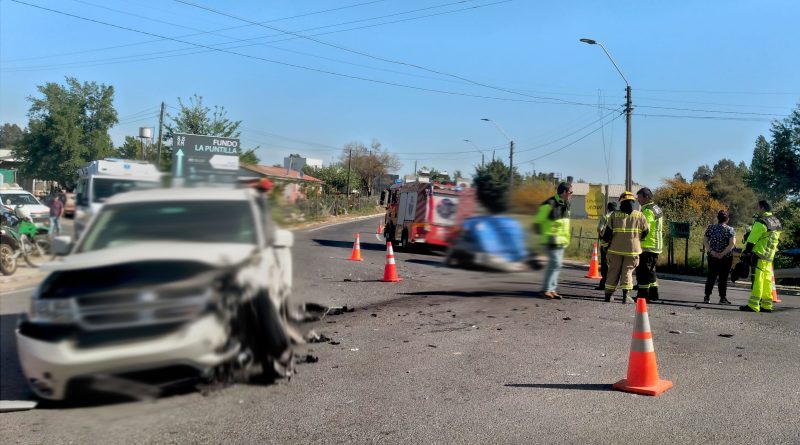 Accidente cruce las damas comuna la estrella