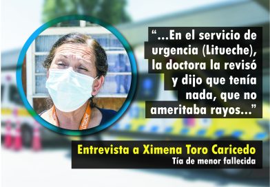 HOSPITAL DE LITUECHE EN EL “OJO DEL HURACÁN” POR FALLECIMIENTO DE MENOR.